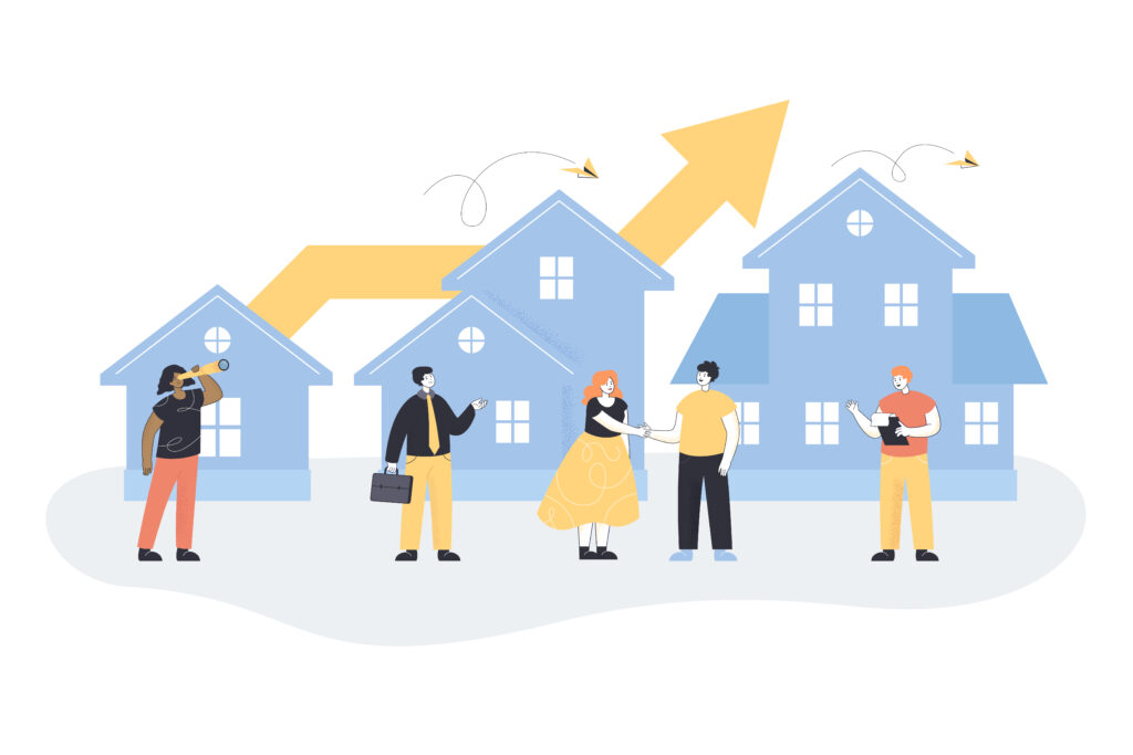 Increasing property sales