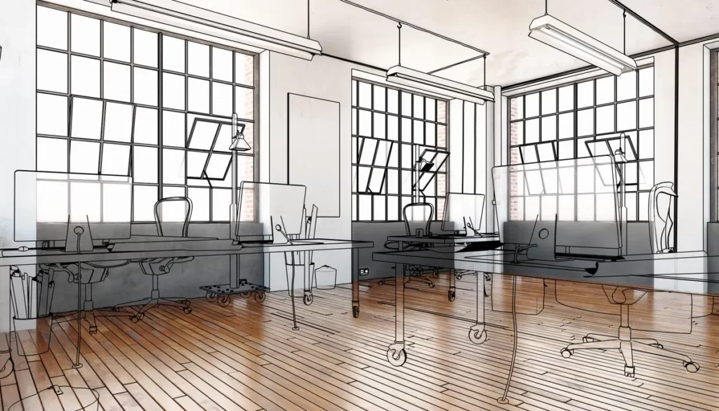 living room looks more spacious with natural light