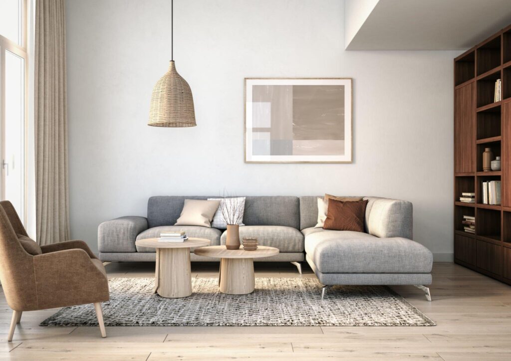 Choose Low-Slung Furniture to Make a Ceiling Look Higher
